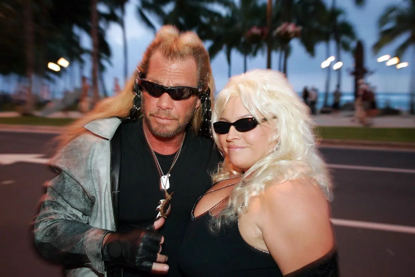 ARKIVFOTO af Duane 'Dog' Chapman med sin hustru, Beth.