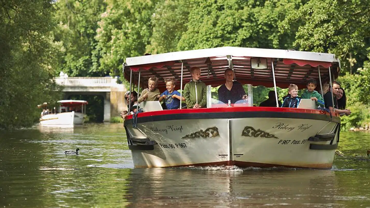 Odense Aafart arrangerer mange forskellige ture i deres både, men det nye escape room stikker noget ud i forhold til andre arrangementer. Foto: Odense Aafart.