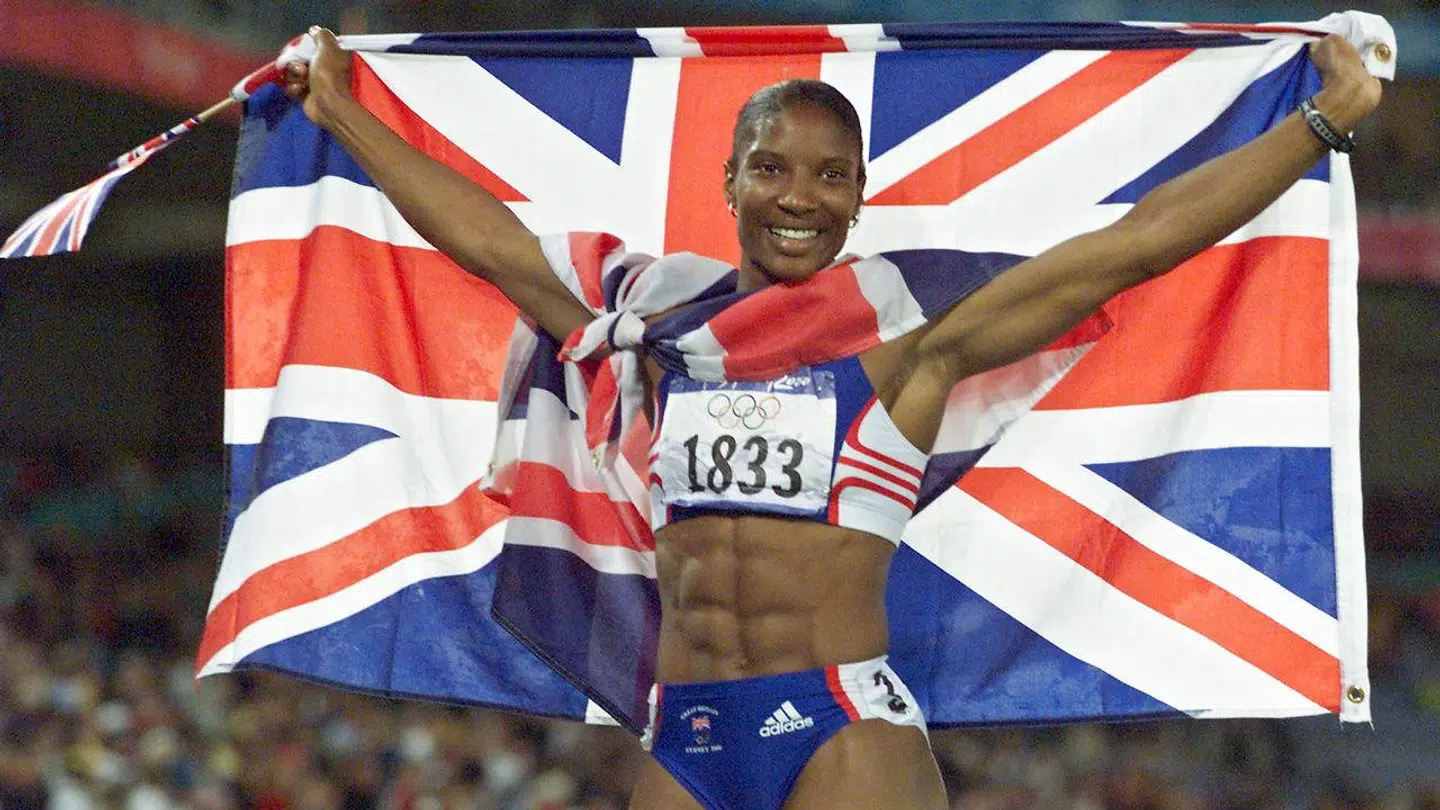 Denise Lewis vandt OL-guld i syvkamp i 2000.