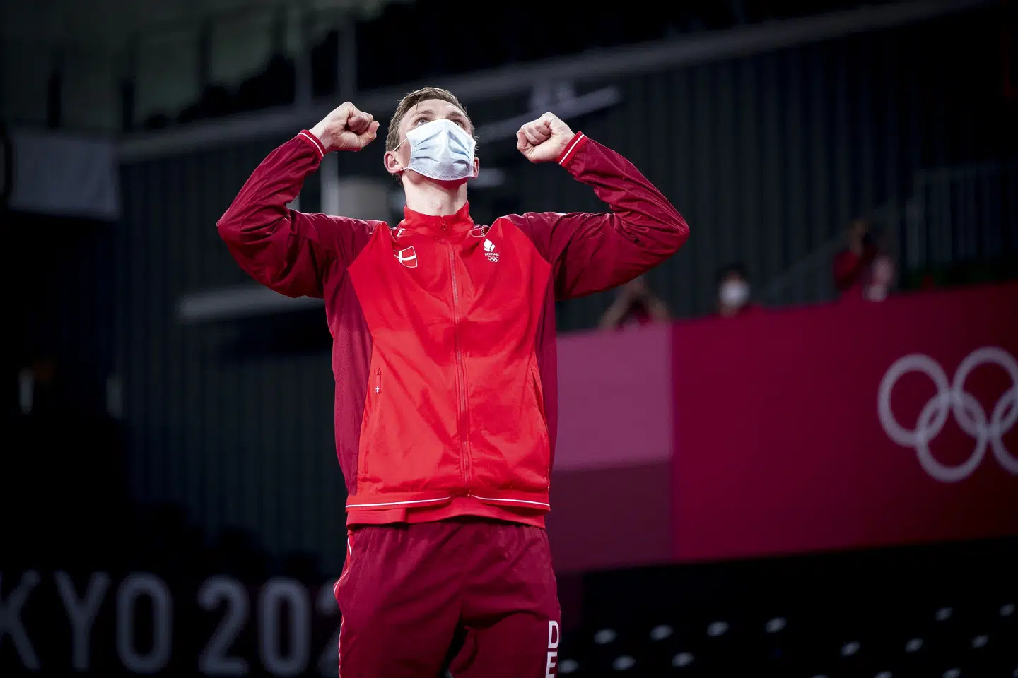 Sidste gang, Viktor Axelsen spillede en kamp, var OL-finalen i Tokyo 8. august. (Arkivfoto) Liselotte Sabroe/Ritzau Scanpix
