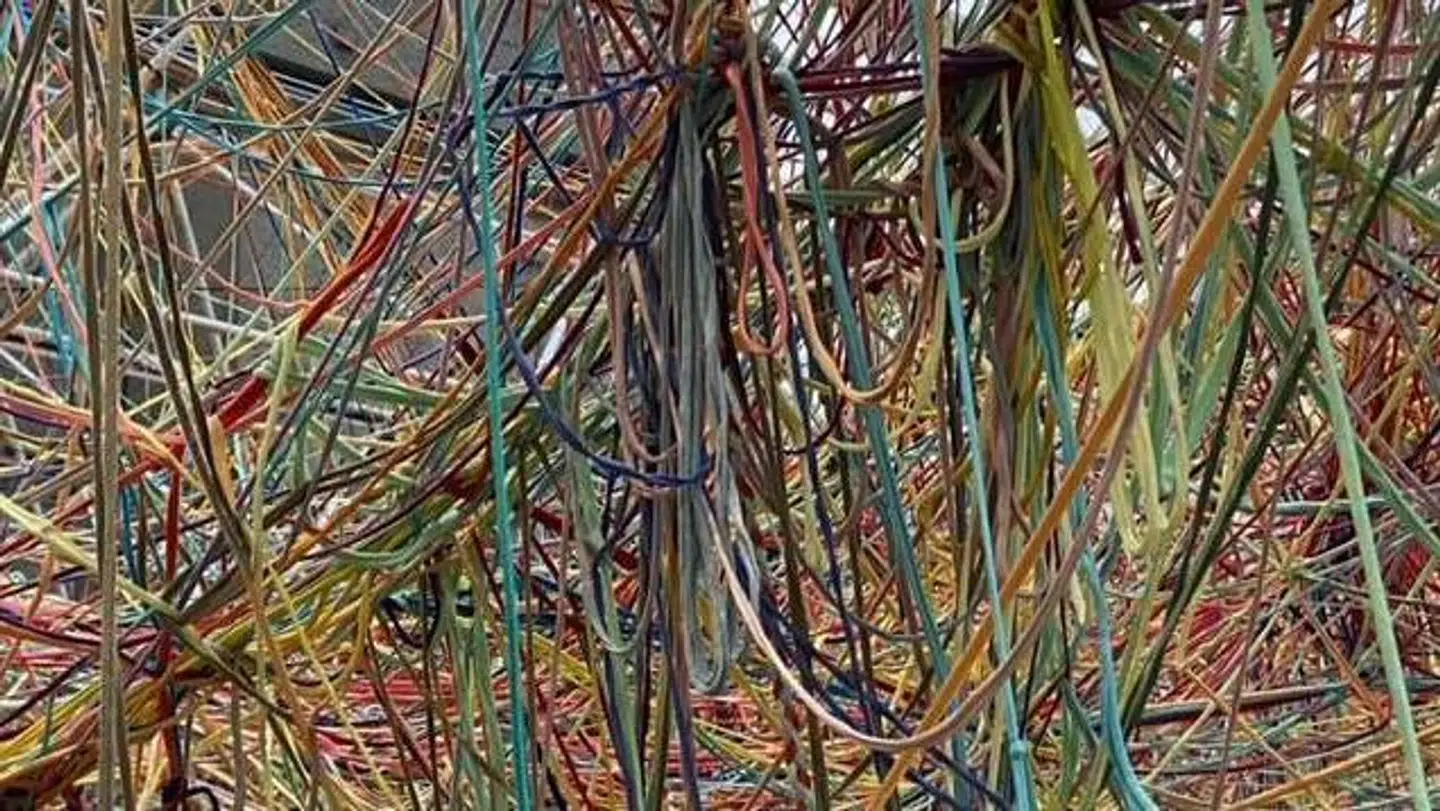 Snorene stammer fra genanvendte t-shirts. Foto: Amanda Kieler Andersen.