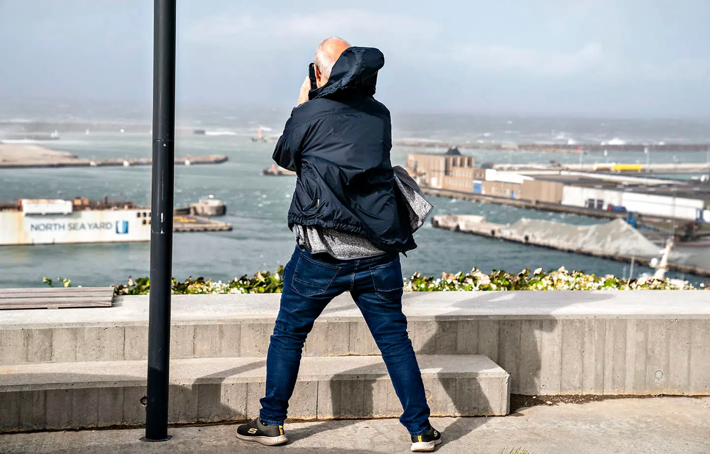 Ved kystområderne vil man opleve en del blæst. Dog ikke noget sammenlignet med sidste uges storm. (Foto: Henning Bagger/Ritzau Scanpix)