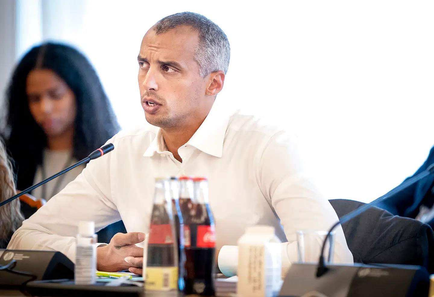 Udlændinge- og integrationsminister Mattias Tesfaye, da han var kaldt i samråd om afghanske flygtninge i mandags