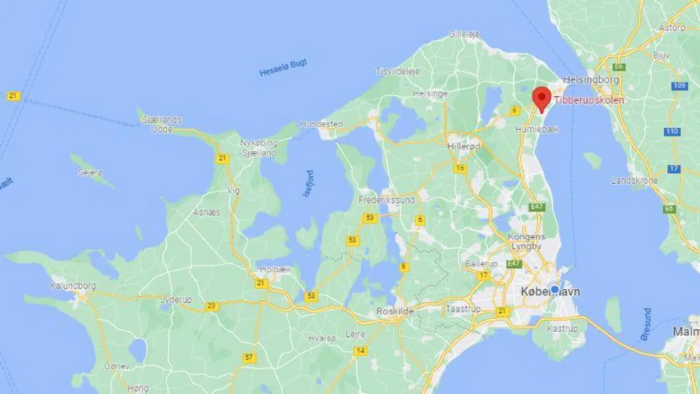 En voldsepisode har fundet sted på Tibberupskolen i Espergærde i Nordsjælland.