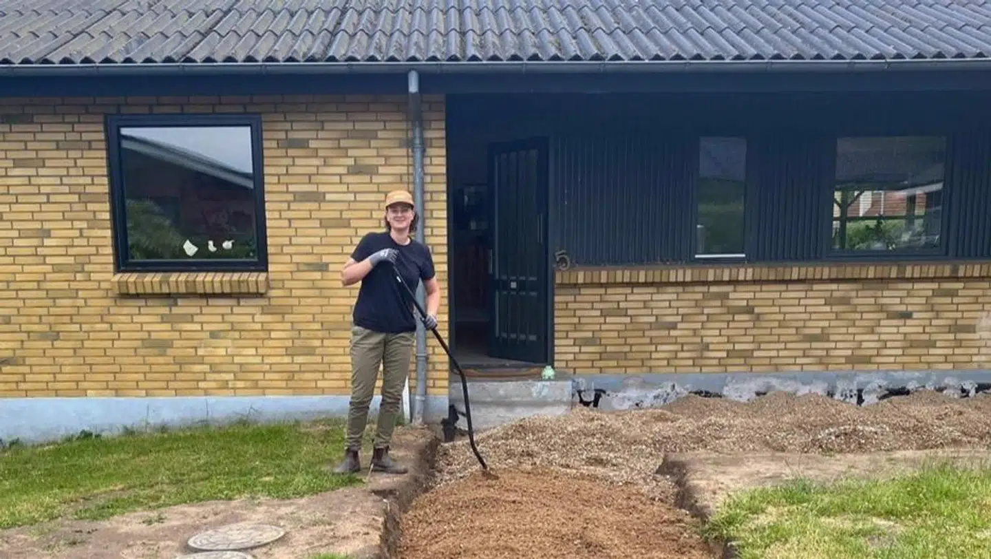 Forhaven klares af Melanie Froesch.