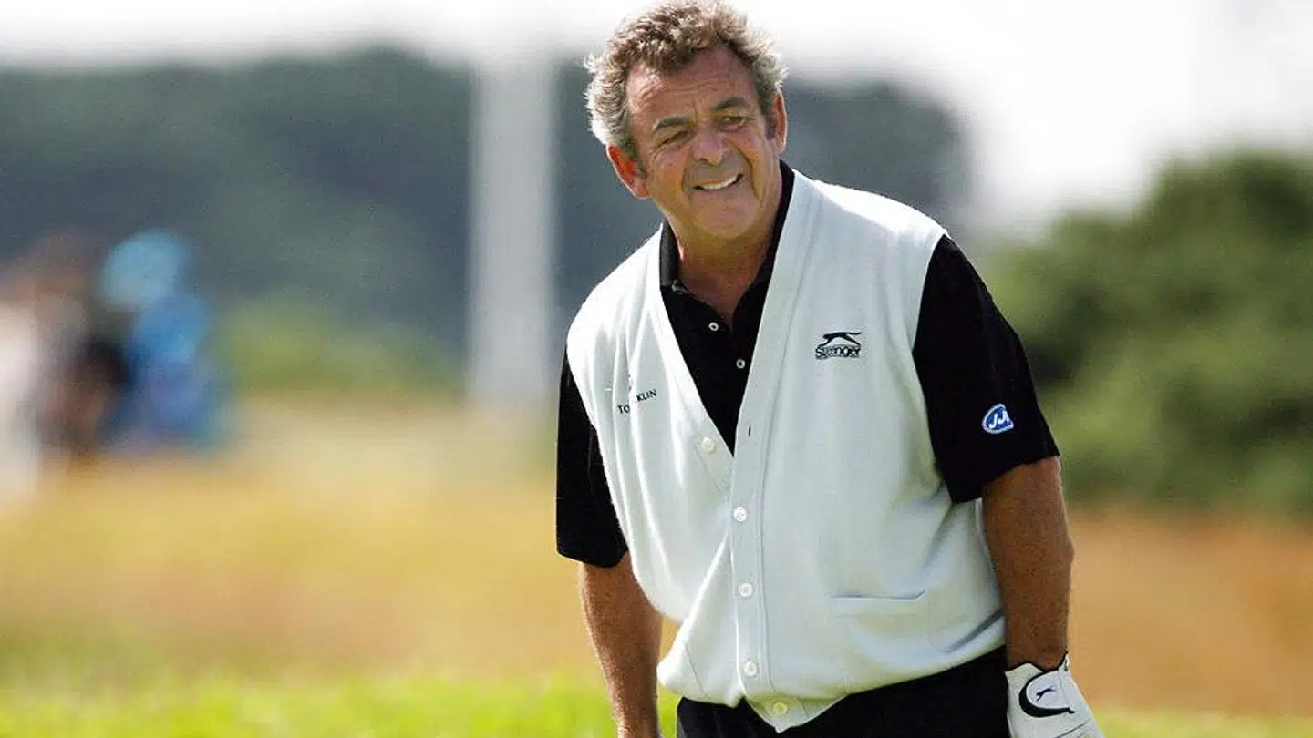 Tony Jacklin under en turnering.