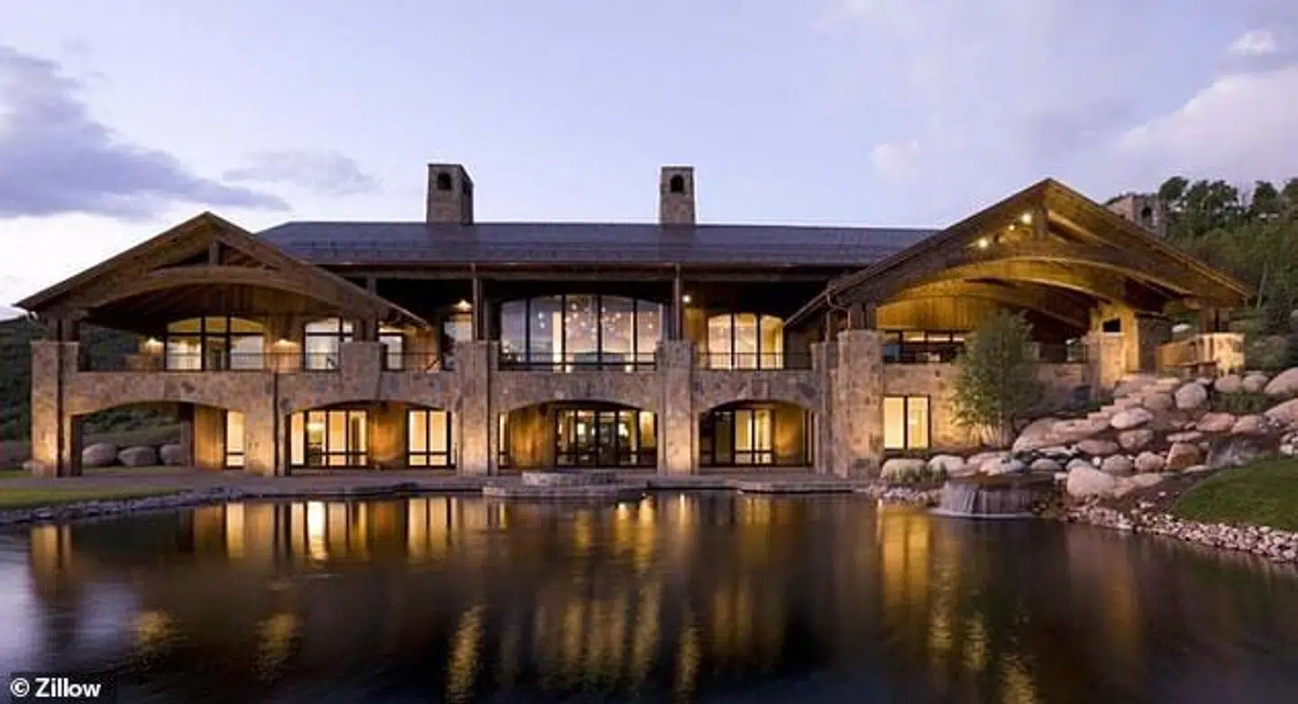 Parrets luksus ranch i Aspen i Colorado er blandt de mange ejendomme, som rigmandsparret skal fordele mellem sig.