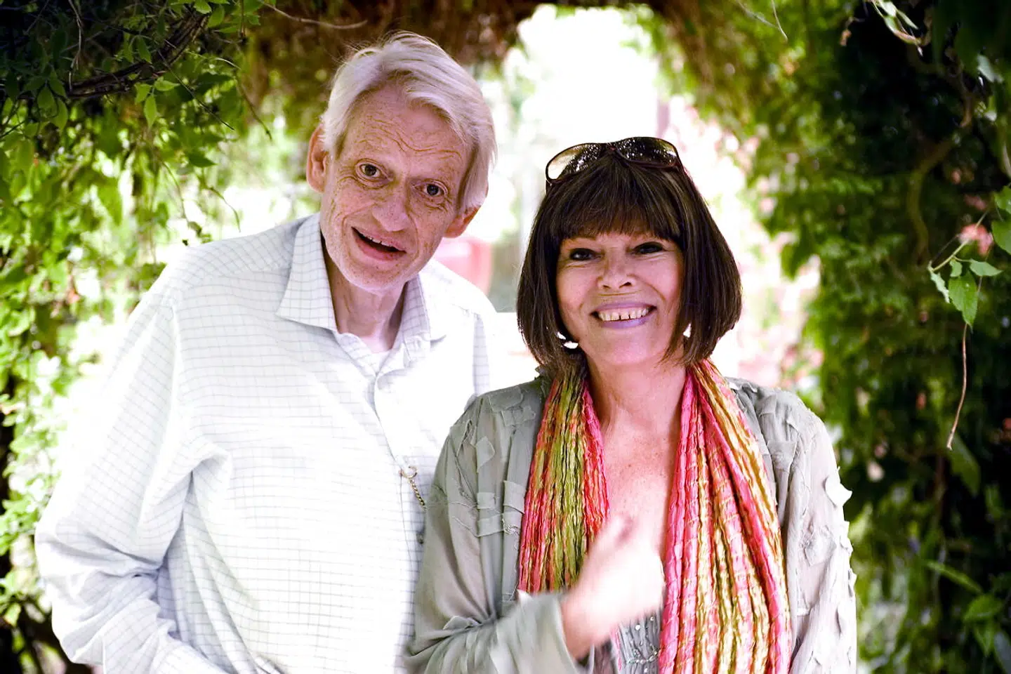 Skuespillerægteparret Jesper Klein og Lykke Nielsen.