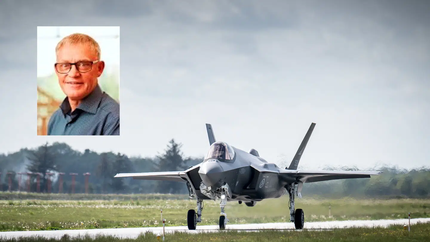 Her ses Claus Kulmbach, som er chef for Bevogtningen for Flyvestation Skrydstrup. Samtidig er Claus Kulmbach Venstre-politiker og formand for Udvalget for Skoler og Børn i Vejen Kommune. Fotos: Vejen Kommune/ Mads Claus Rasmussen/Ritzau.