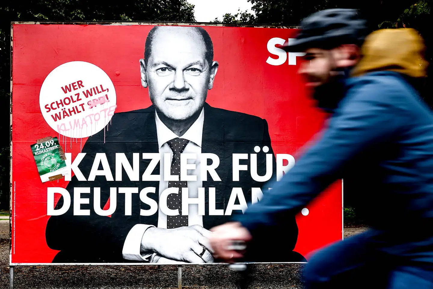 Socialdemokraten Olaf scholz er nu favorit til at blive Tysklands nye kansler.