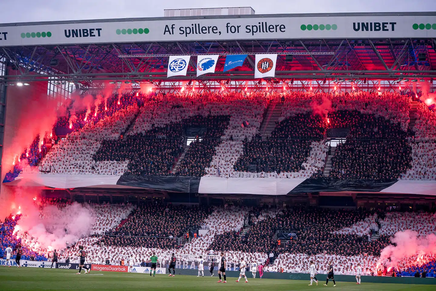 Parken under superligakampen mellem F.C. København og FC Midtjylland søndag den 19. september 2021.