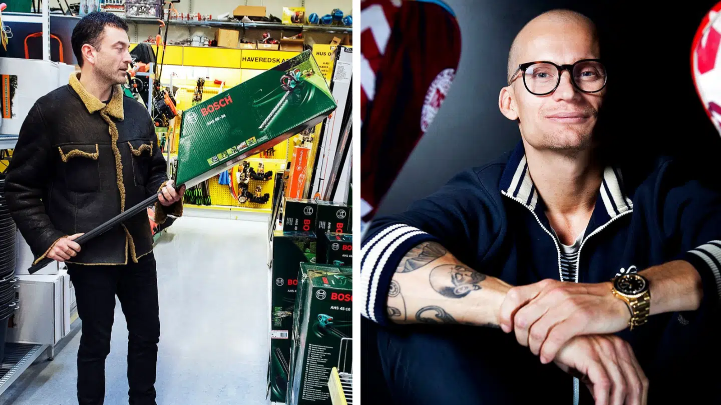 Erling Daell og Christian Stadil, der begge er medejere af hver sin virksomhed med hovedsæde i Odense. Fotos: Claus Bech/Ritzau Scanpix