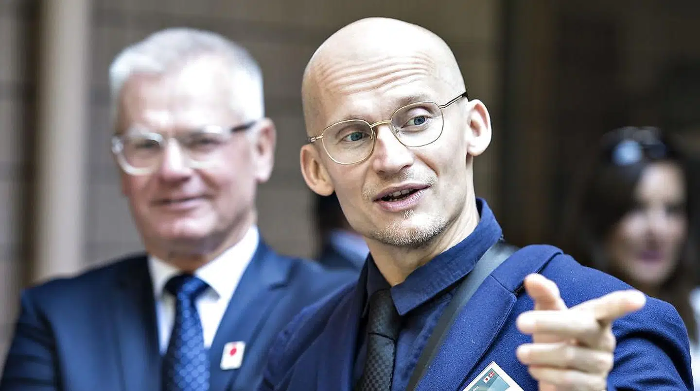 Christian Stadil, bagved far Thor Stadil, ejer af Hummel m.m.