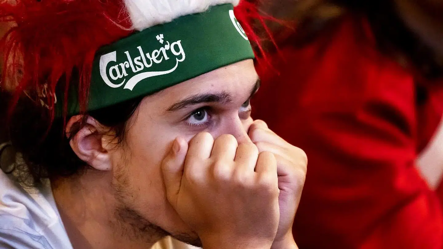 Der er fadøl, fodbold og neglebidning i Frejaparken onsdag, hvor der kan skabes et rigtigt pokaleventyr, hvis Aalborg Frejas serie1-hold slår Lyseng. Arkivfoto fra Danmarks nederlag mod England i EM-semifinalen.