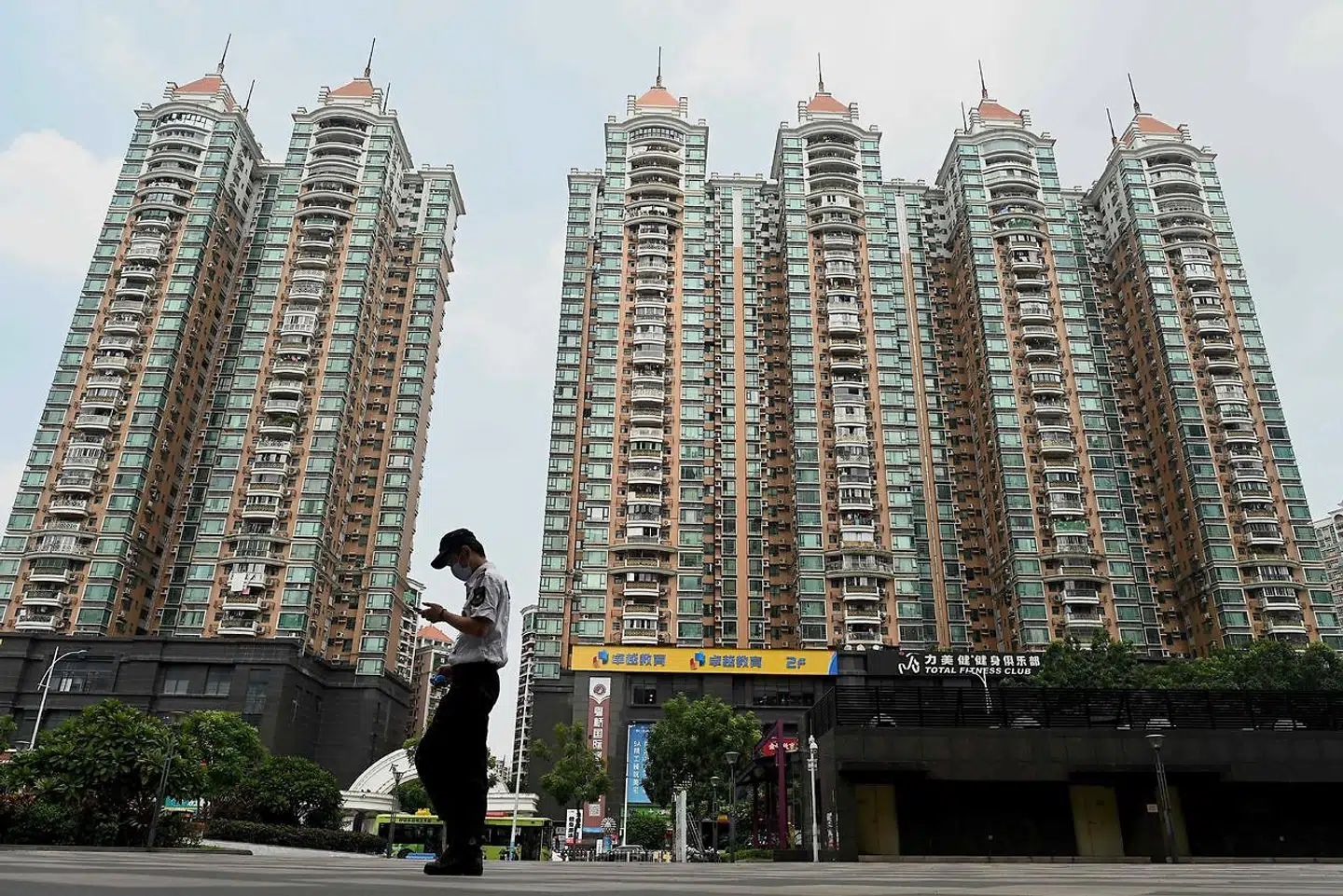 En af Evergrandes ejendomme i Guangzhou.