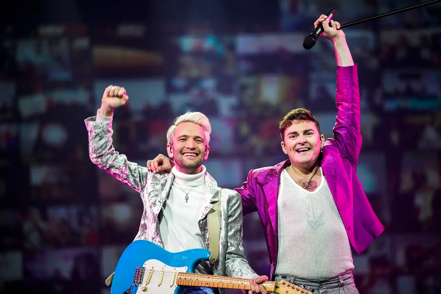 Fyr & Flamme, da de vandt Dansk Melodi Grand Prix i foråret.