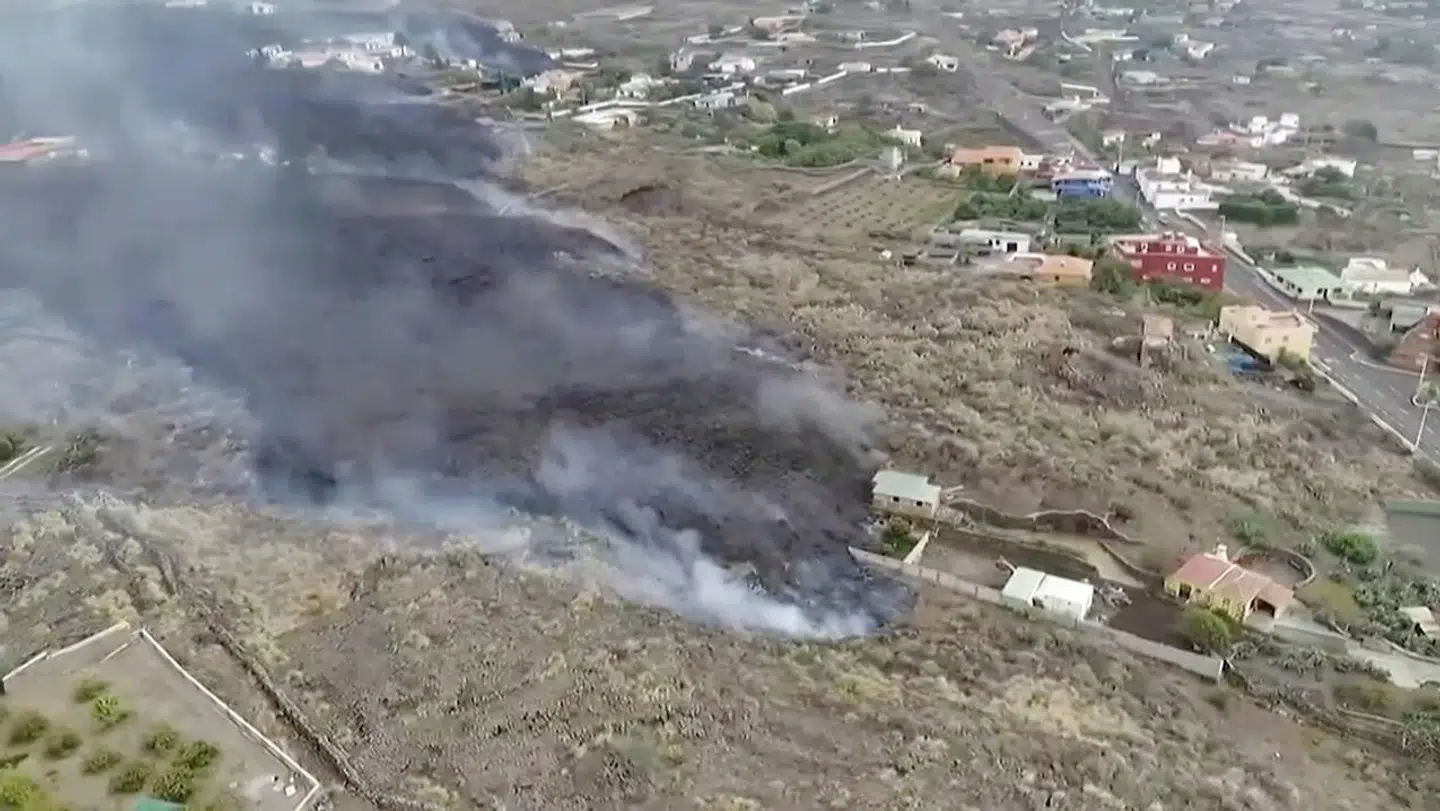 Det er første gang i 50 år, at vulkanen gik i udbrud.
