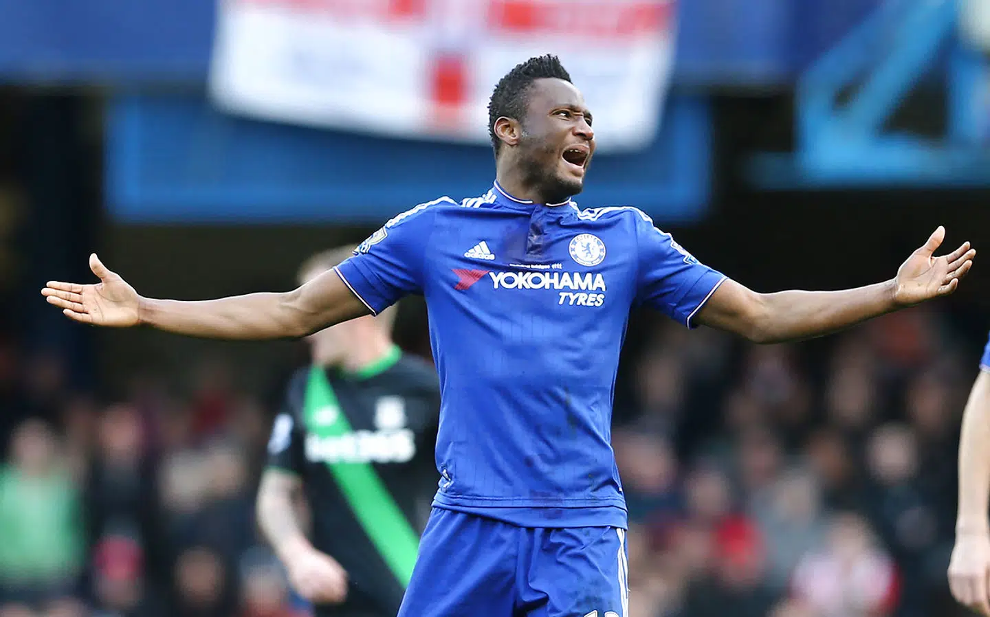 John Obi Mikel var mildest talt utilfreds med Mark Clattenburg.