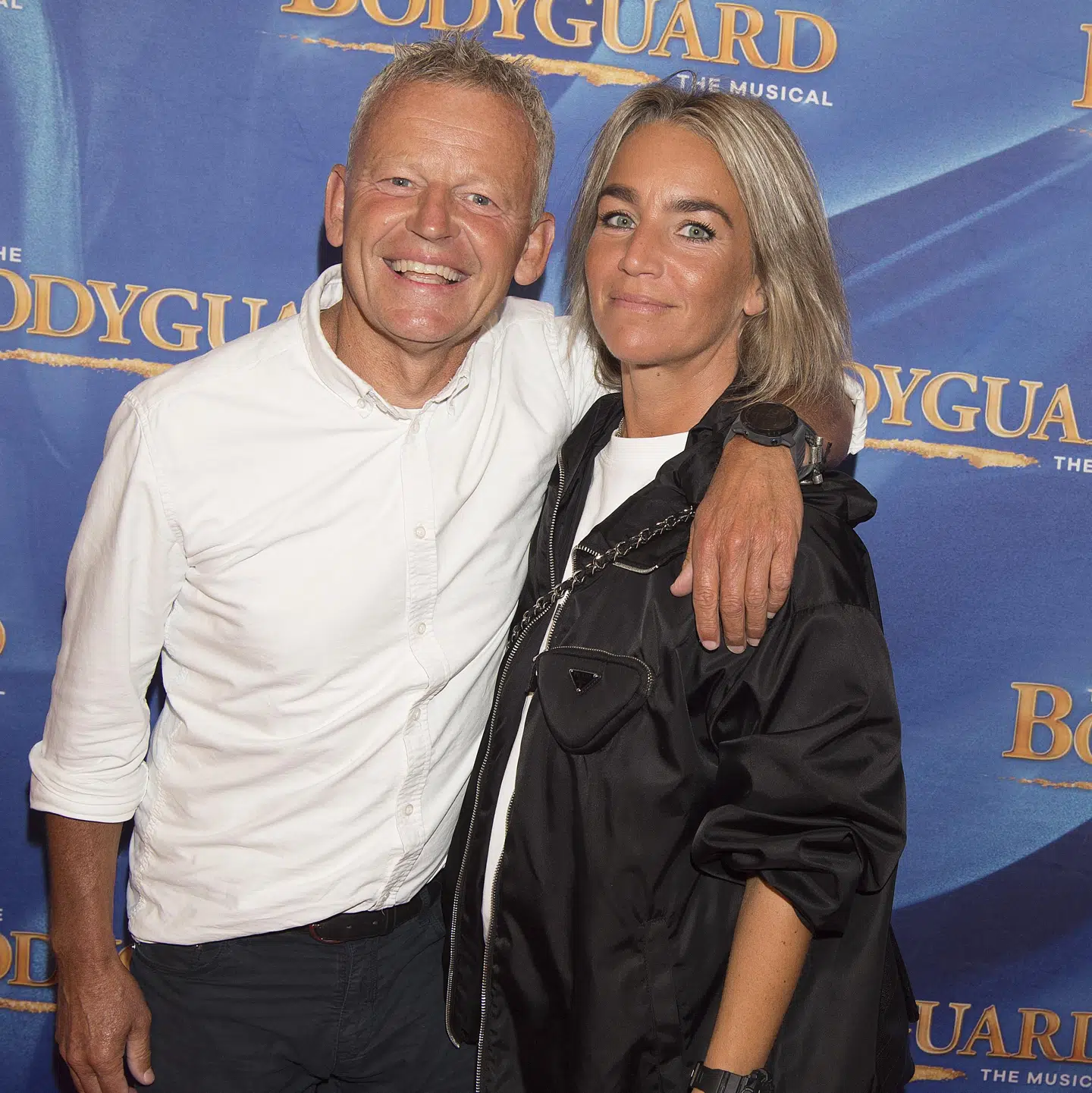 Bubber og Signe Rossing til premieren på 'The Bodyguard'-musicalen.