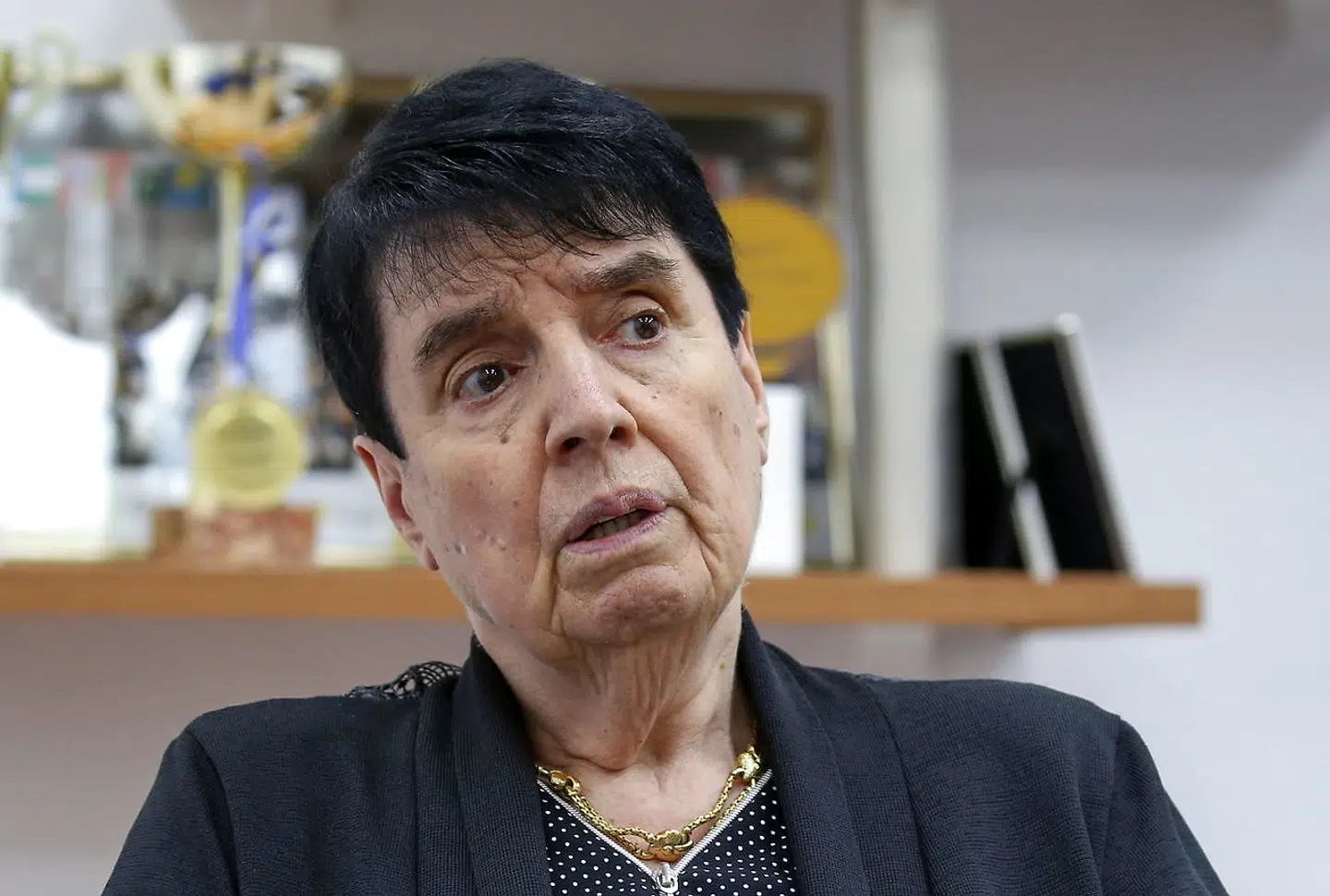 Den georgiske stormester i skak, Nona Gaprindashvili, har sagsøgt Netflix. Foto REUTERS/Irakli Gedenidze