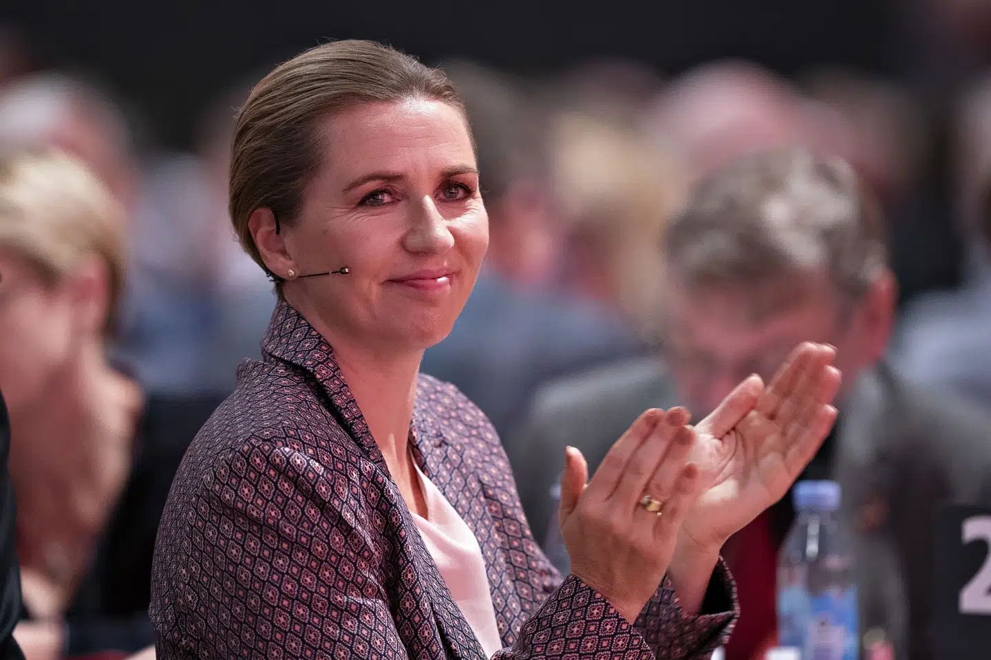 Statsminister Mette Frederiksen (S) siger ved FN's Generalforsamling i New York, at Danmark kommer til at sætte penge af til indsatsen for klimaet i udviklingslande. (Arkivfoto) Henning Bagger/Ritzau Scanpix