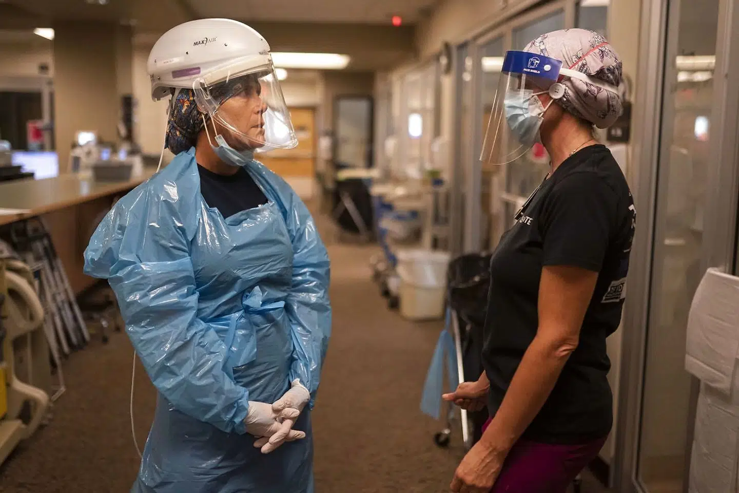 De amerikanske sundhedsansatte har fået nok af uvaccinerede patienter Nathan Howard/Getty Images/AFP