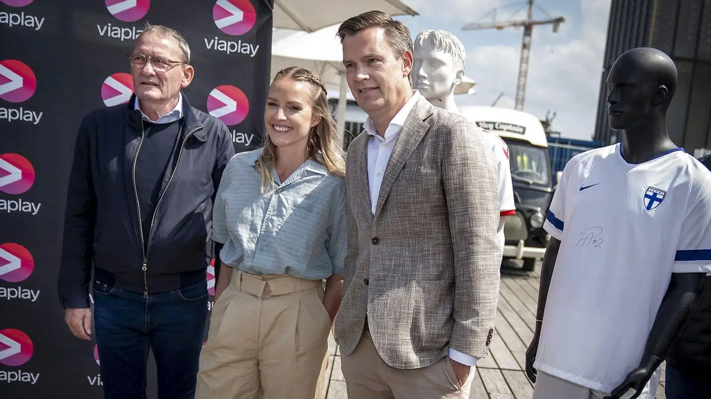 Peter Grønborg var vært på EM-dækningen hos Viaplay i sommer sammen med Signe Vadgaard.