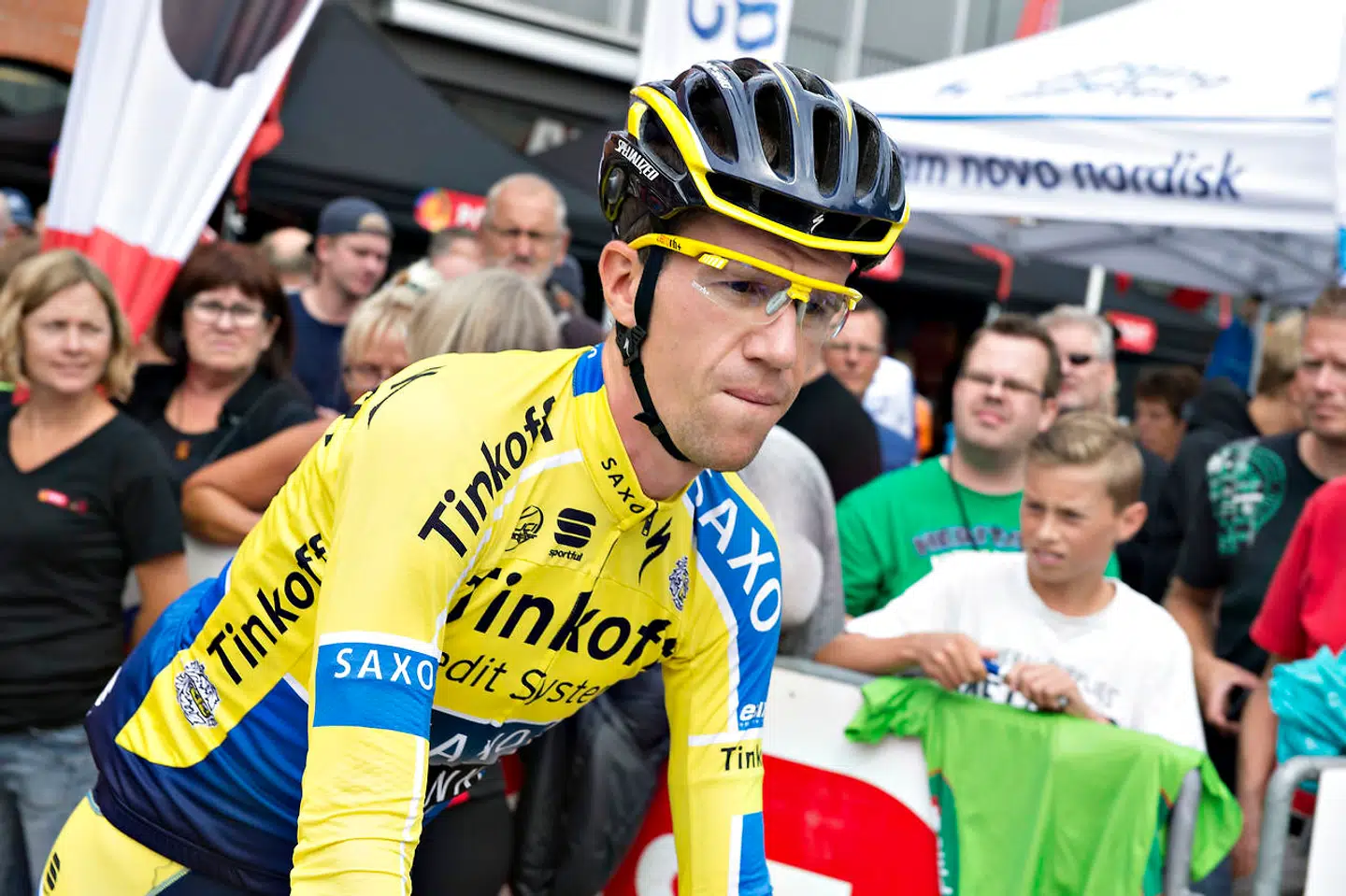 Arkivfoto af Chris Anker Sørensen under sin aktive cykelkarriere.