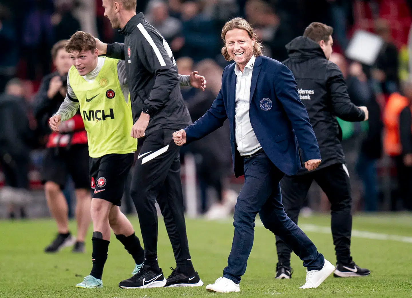 FC Midtjyllands Cheftræner Bo Henriksen efter superligakampen mellem FC København og FC Midtjylland i Parken , søndag den 19. september 2021.. (Foto: Liselotte Sabroe/Ritzau Scanpix)
