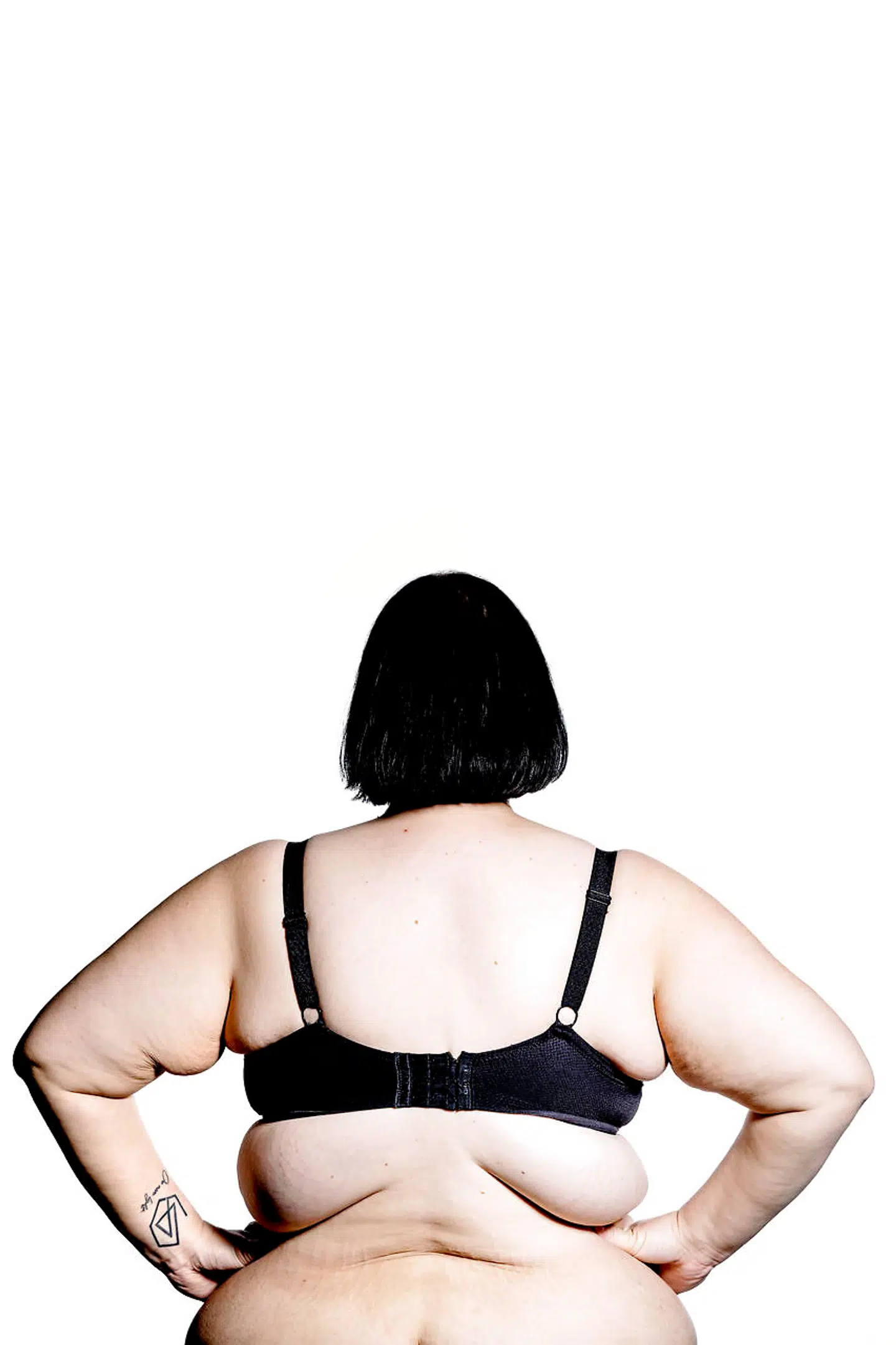 For et år siden fik Nadja en gastrisk bypass operation og har tabt sig, men hun går ikke længere op i sin vægt. Foto Bax Lindhardt