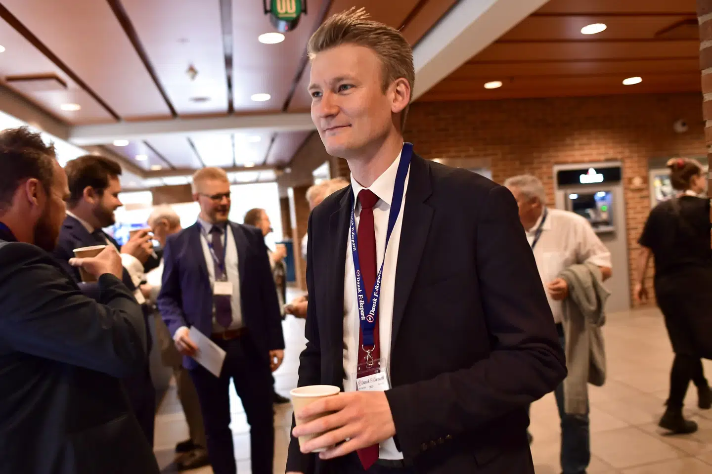 Peter Kofod. Dansk Folkeparti holder årsmøde i MCH Herning Kongrescenter lørdag den 18. september 2021. Bo Amstrup/Ritzau Scanpix