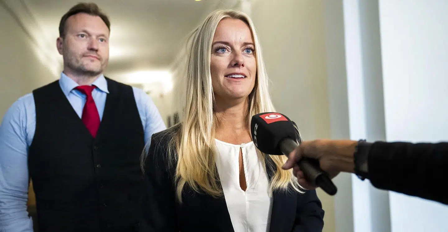 Pernille Vermund, formand for partiet Nye Borgerlige.