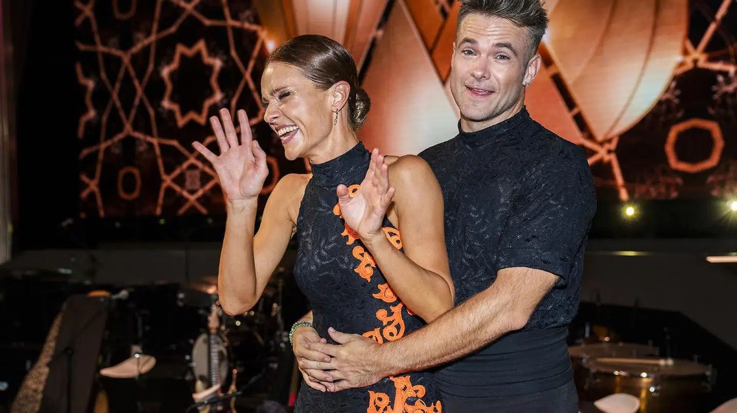 Lise Rønne & Silas Holst til anden program 'Vild med dans'.