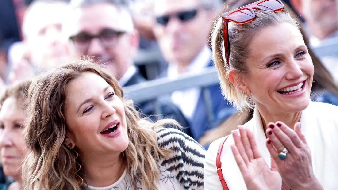 Drew Barrymore og Cameron Diaz.