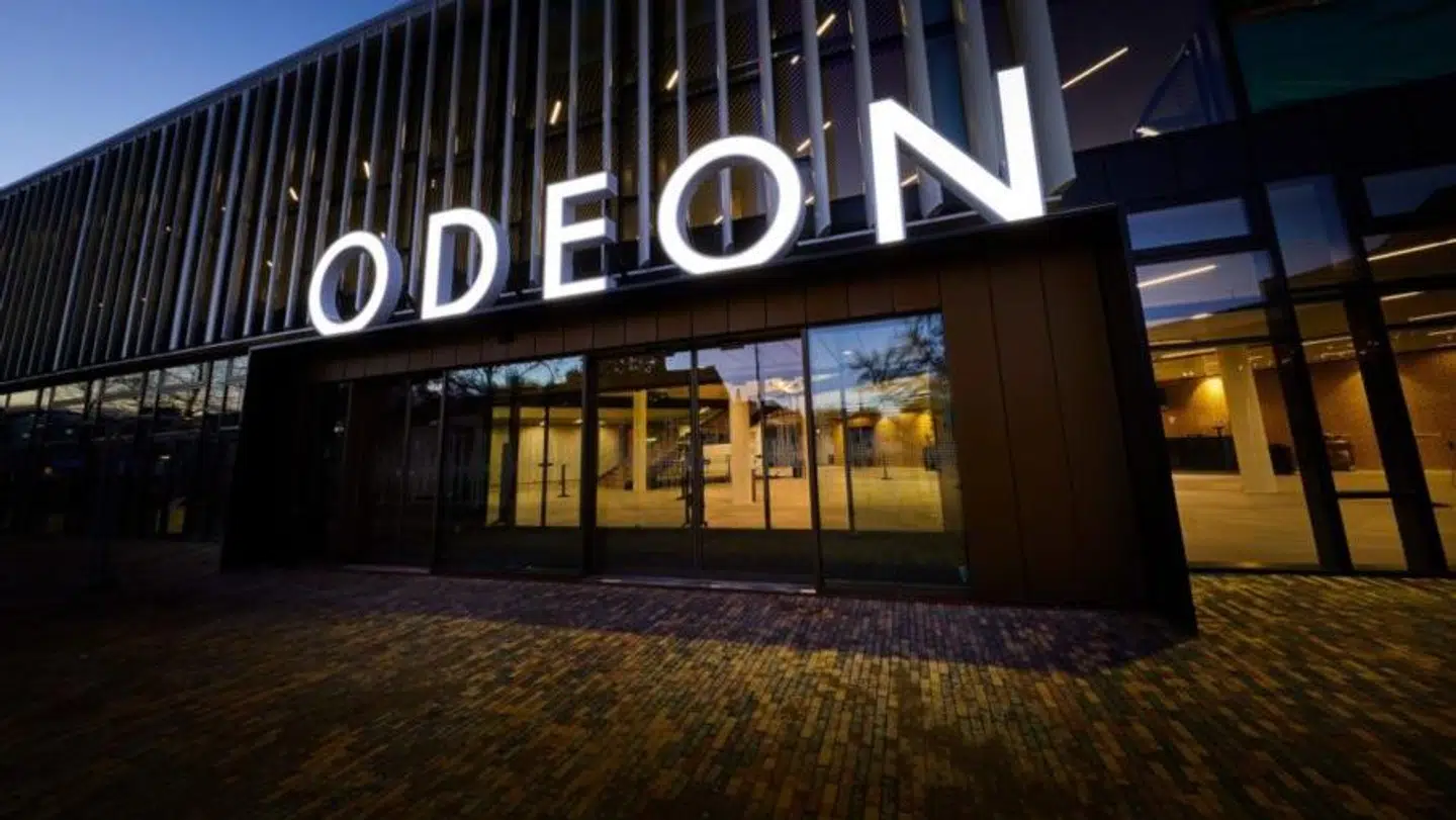Mørkekoncerten rykker ind på Odeon d. 17. oktober. Foto: Google Streetview.