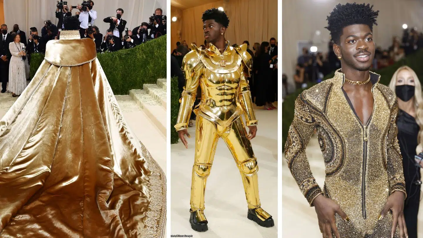 Her kan du se Lil Nas Xs tre outfits.