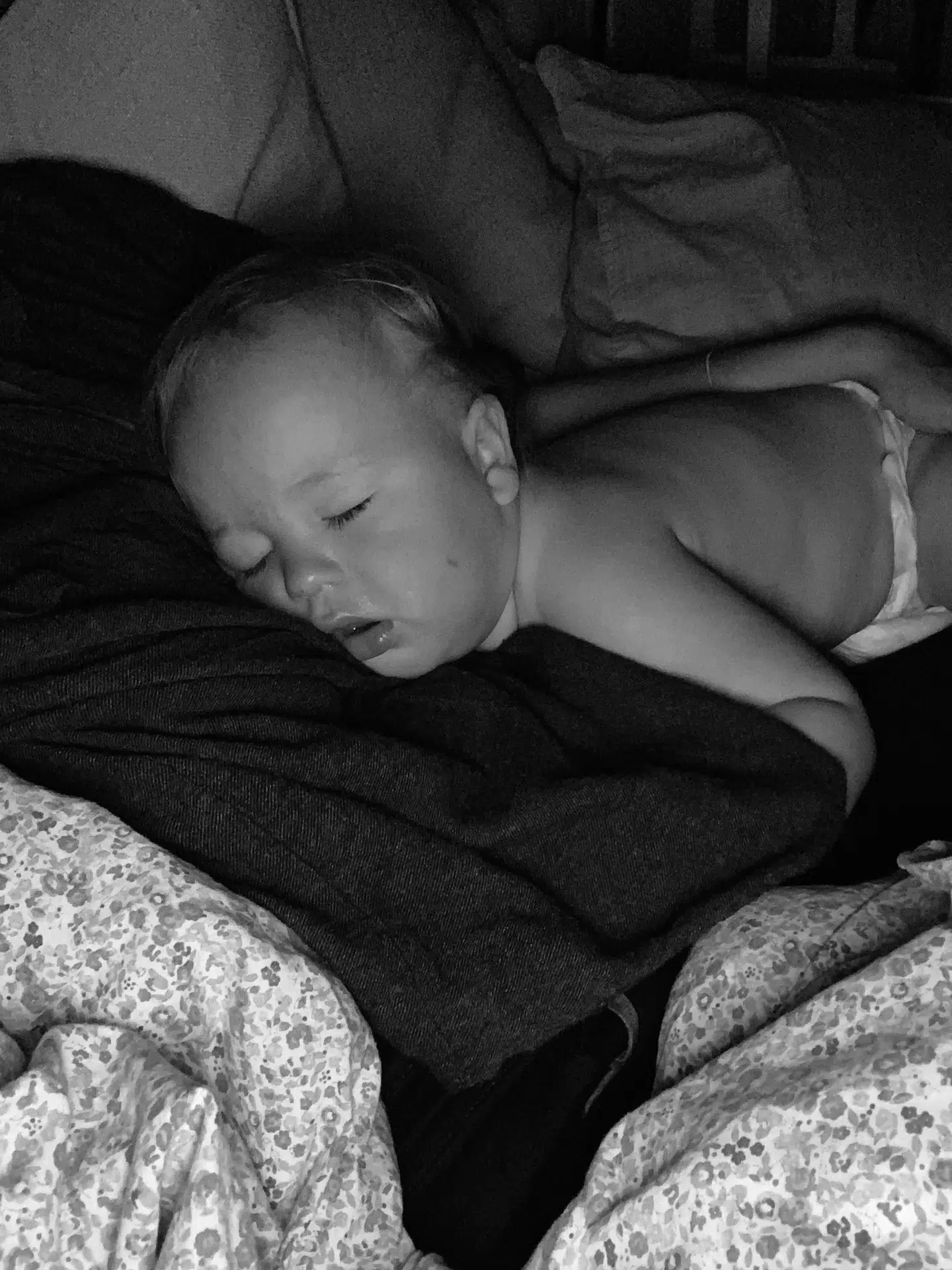 Carl Otto derhjemme, mens der er kø til at komme igennem på 1813.