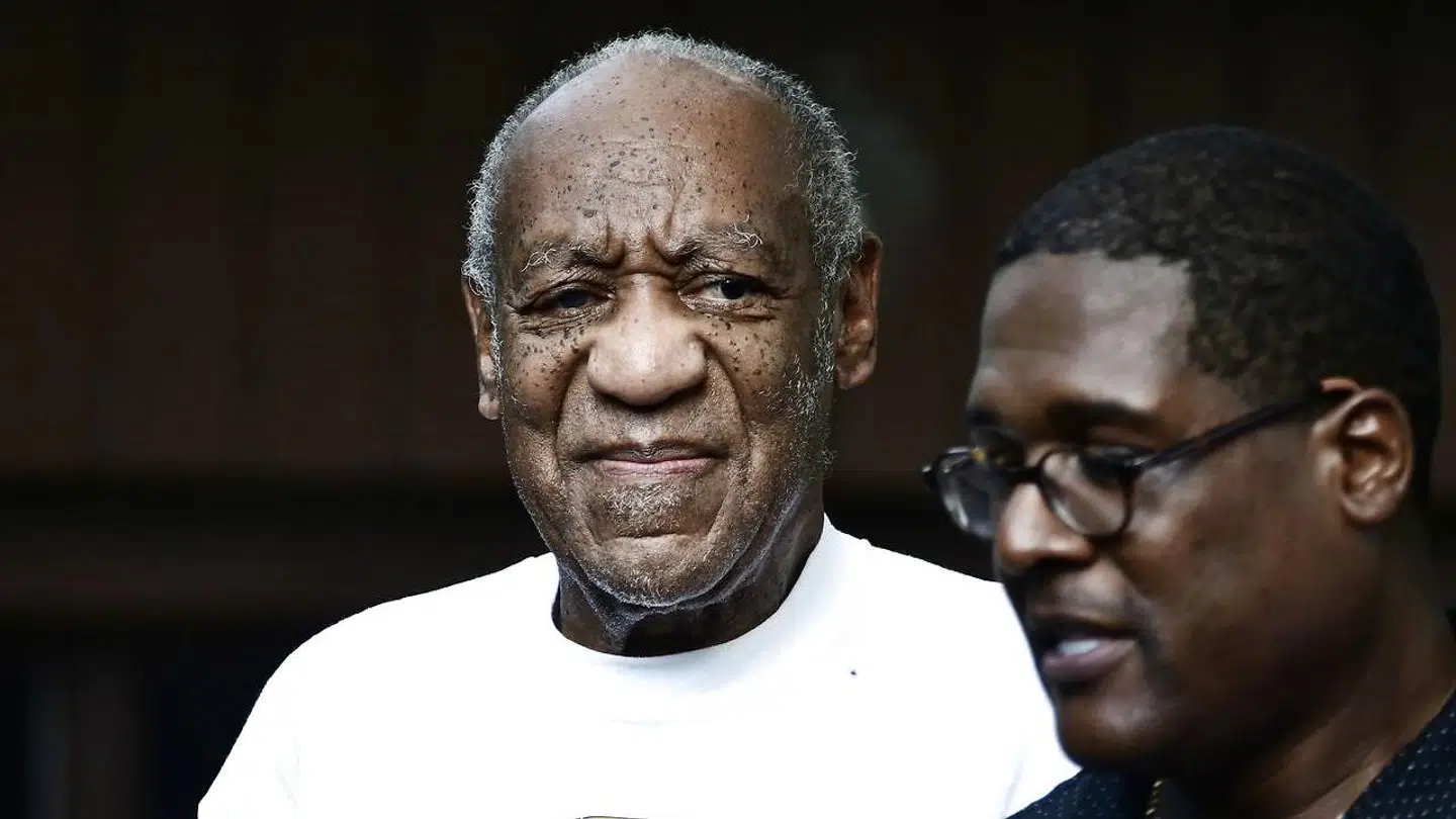 Bill Cosby, da han blev løsladt.
