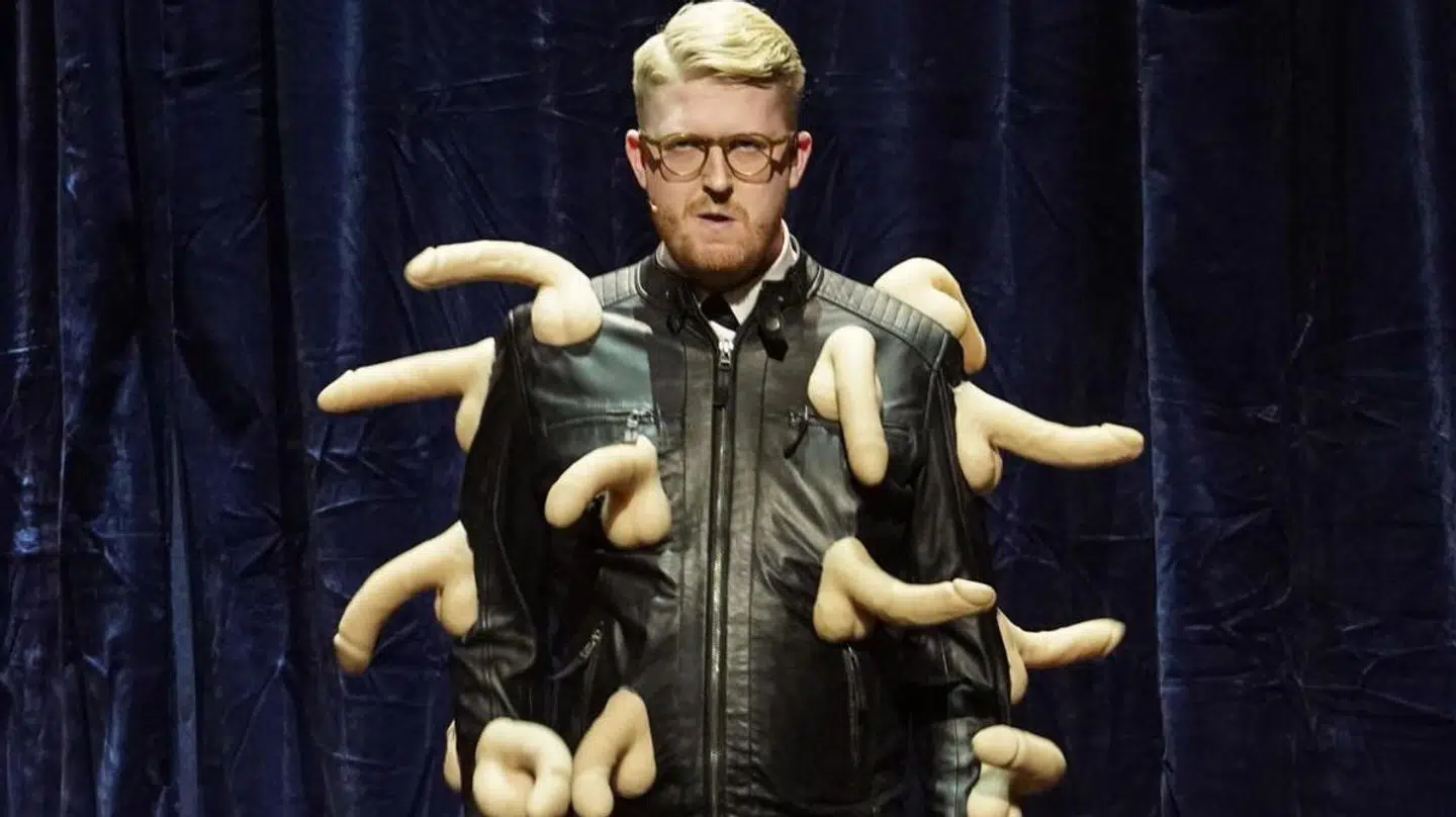 Nikolaj Stokholm i den omtalte sketch.