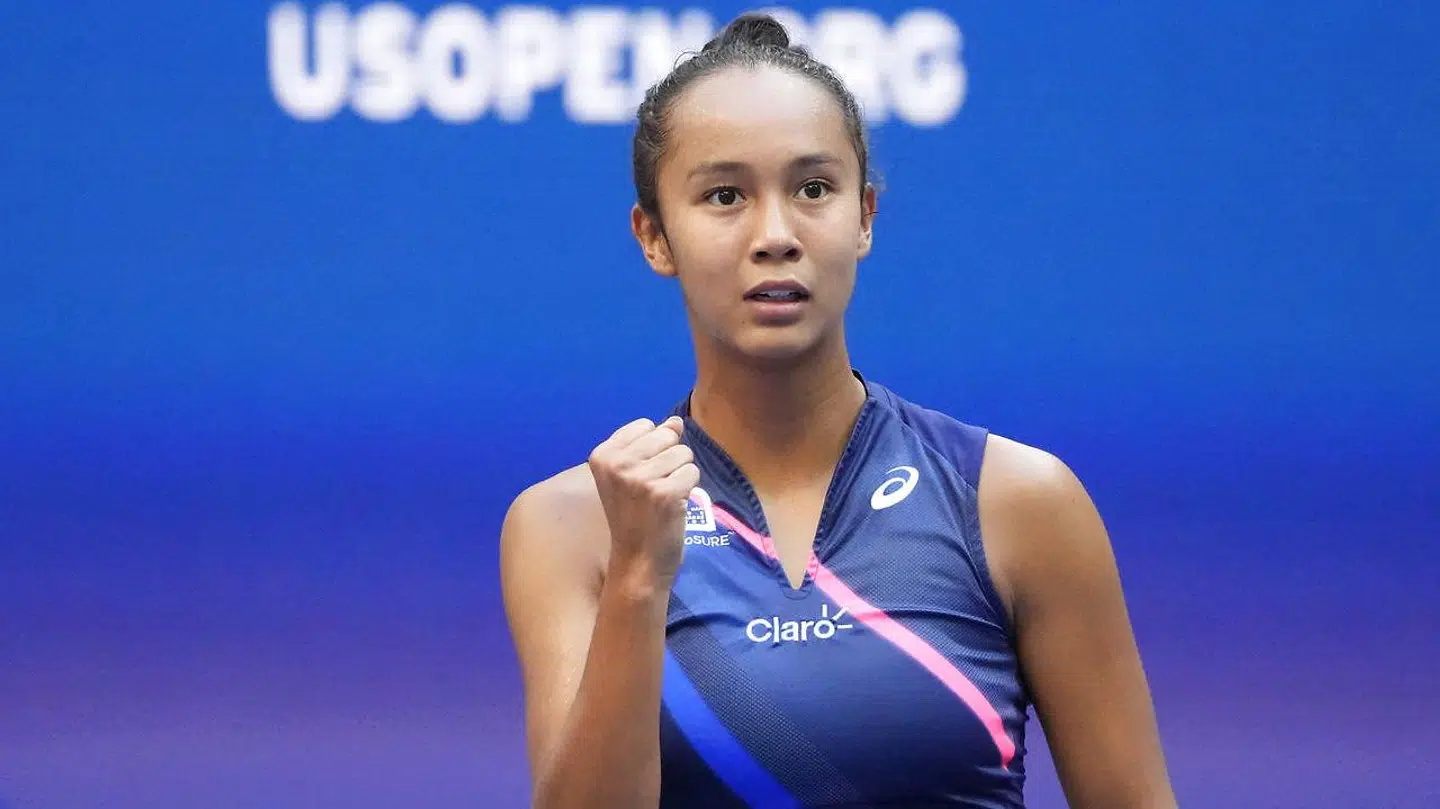 Leylah Fernandez spillede US Open-finale mod Emma Raducanu.