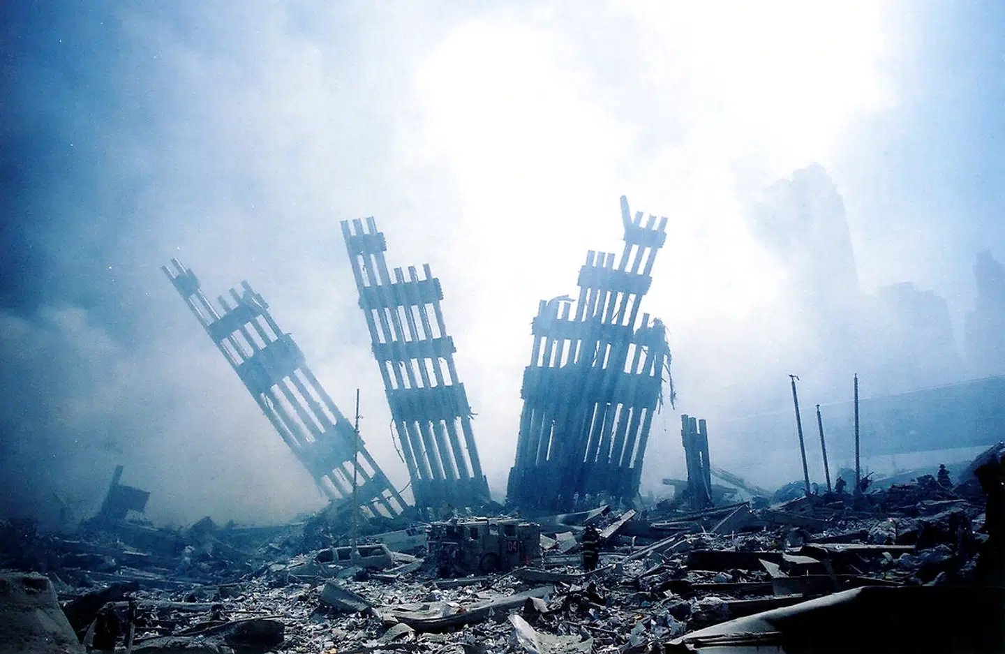 Skelettet efter World Trade Center.