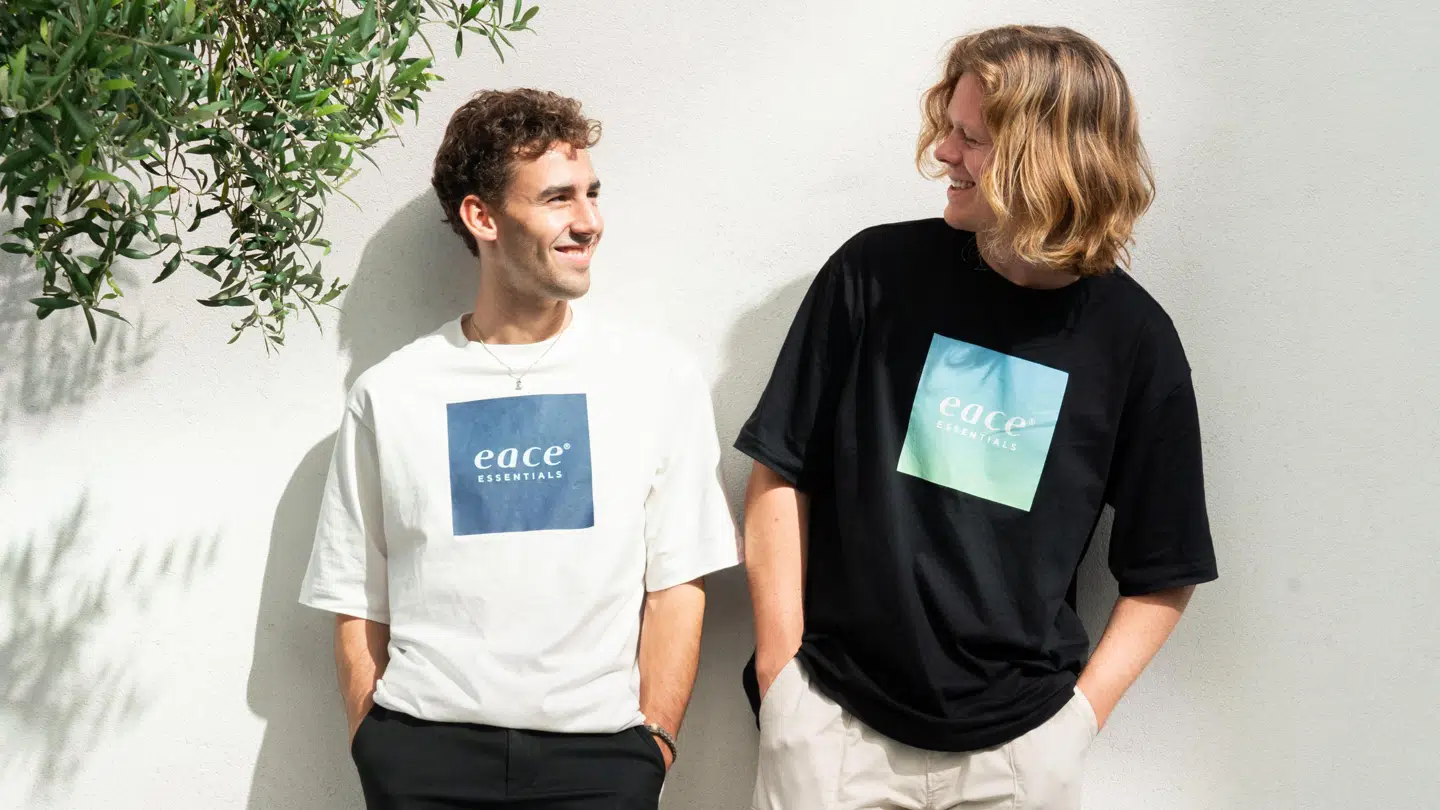 Asbjørn Dencker og Ziggi Harttung har sammen stiftet virksomheden Eace.