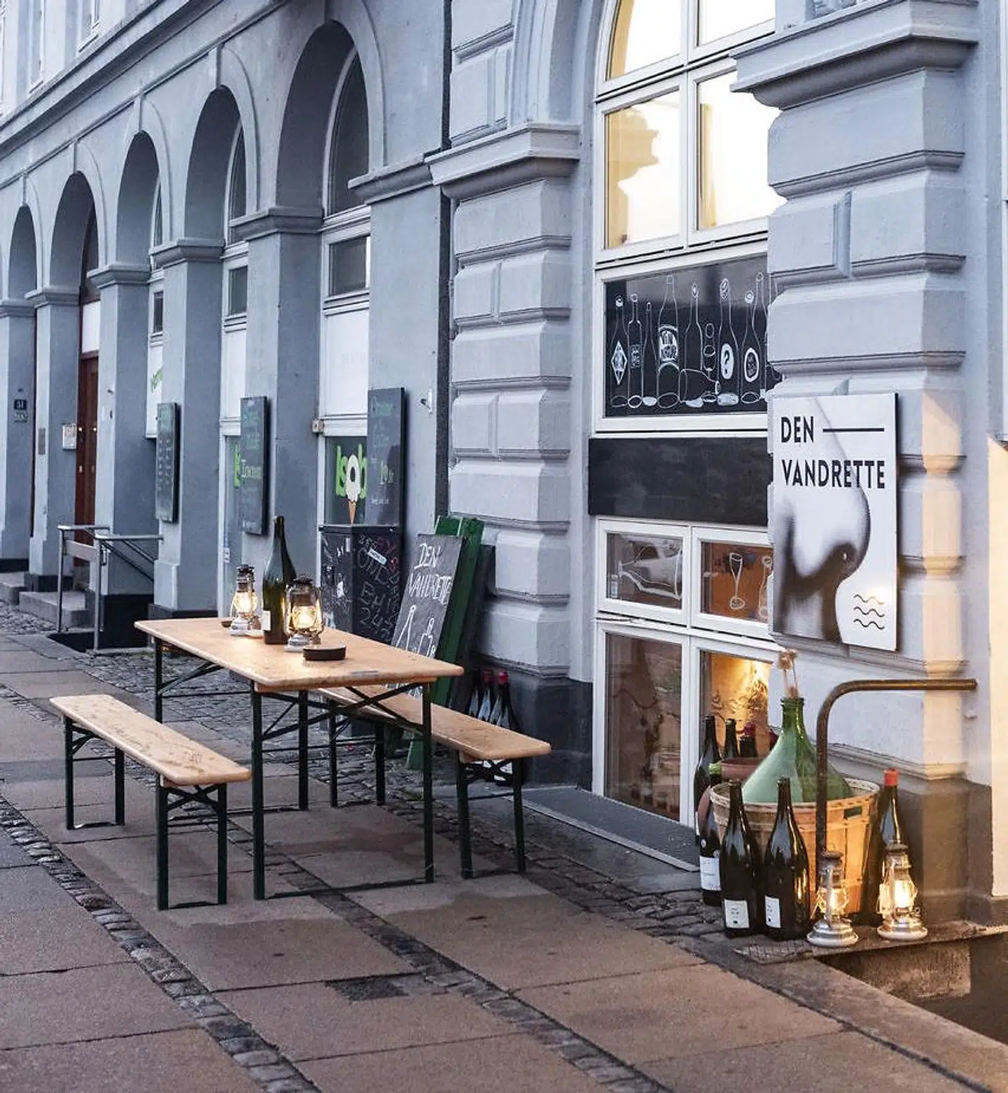 Den Vandrette tæt på Nyhavn.