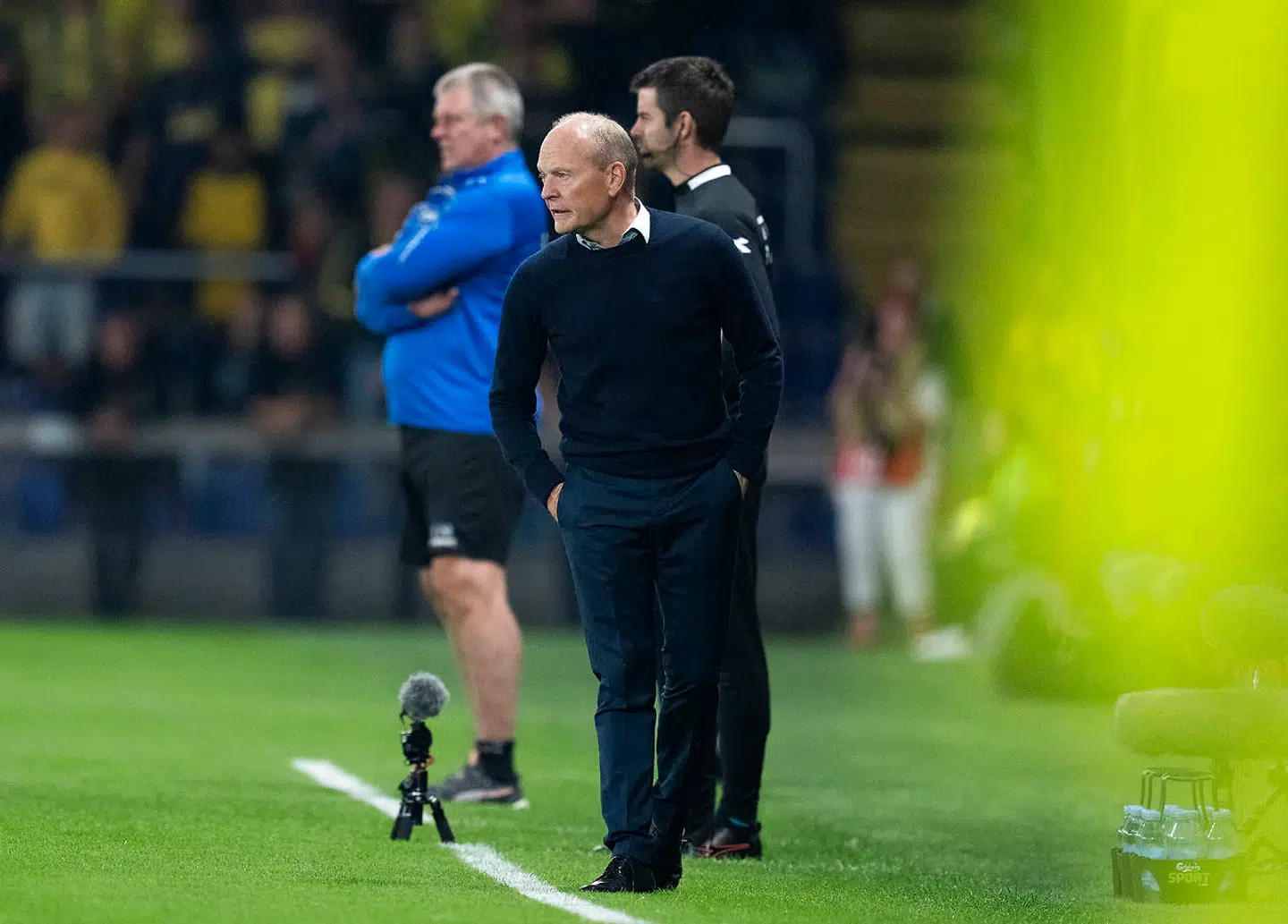 Brøndbys cheftræner Niels Frederiksen under superligakampen mellem Brøndby IF og Silkeborg IF på Brøndby Stadion fredag den 10. september 2021.. (Foto: Claus Bech/Ritzau Scanpix)