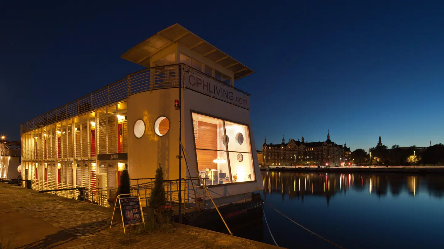 CPH Living, som flyder på Københavns Kanal. Foto: Privat