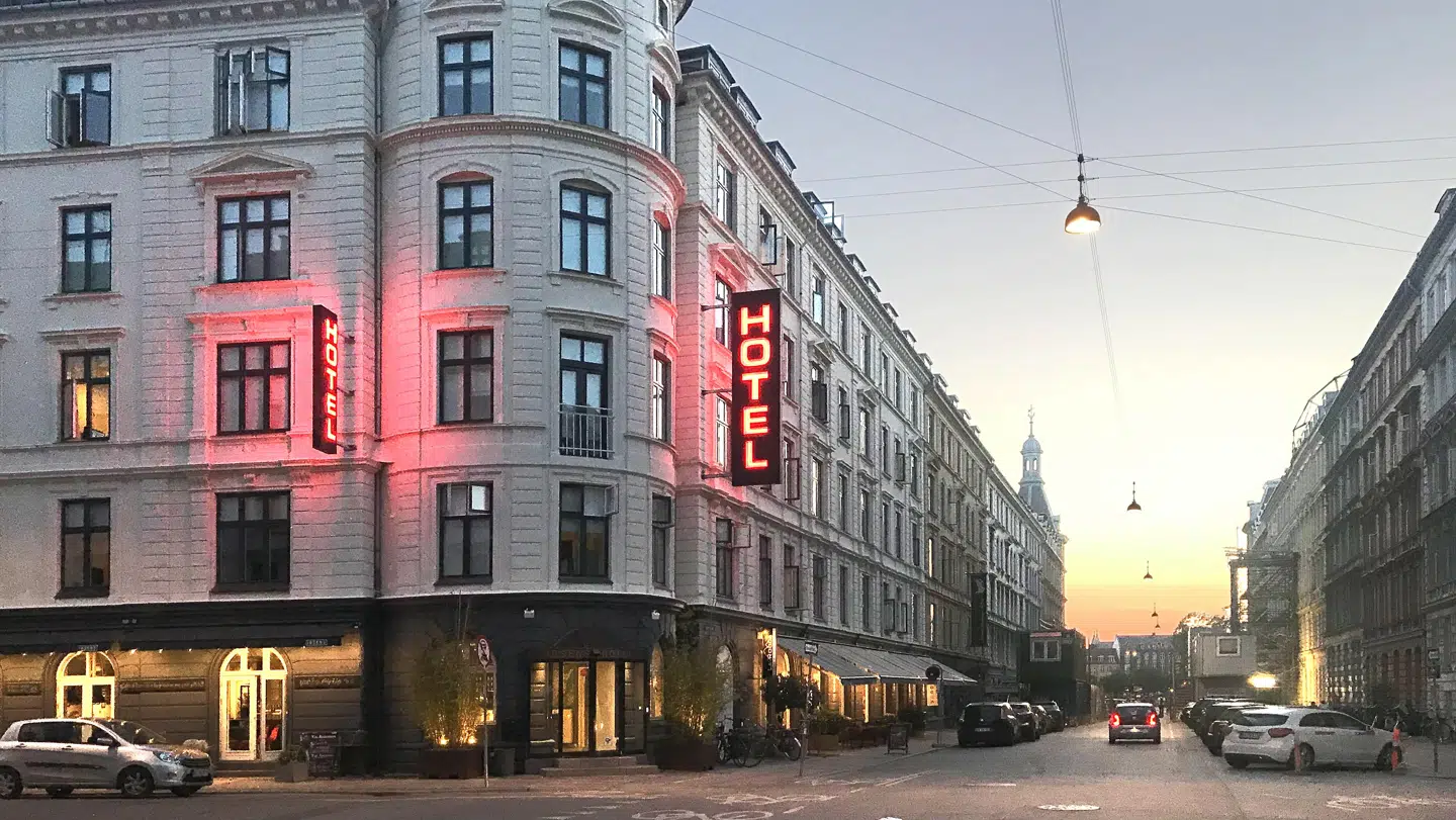 Ibsens Hotel ligger i midten af København. Foto: Privat