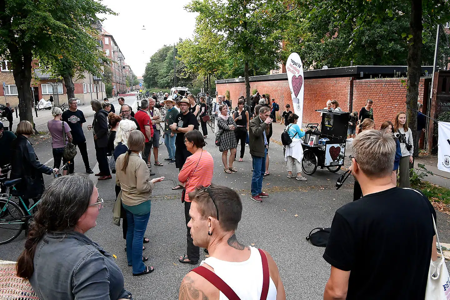 Personer protesterede onsdag mod vold i gaderne efter drab på 26-årig.