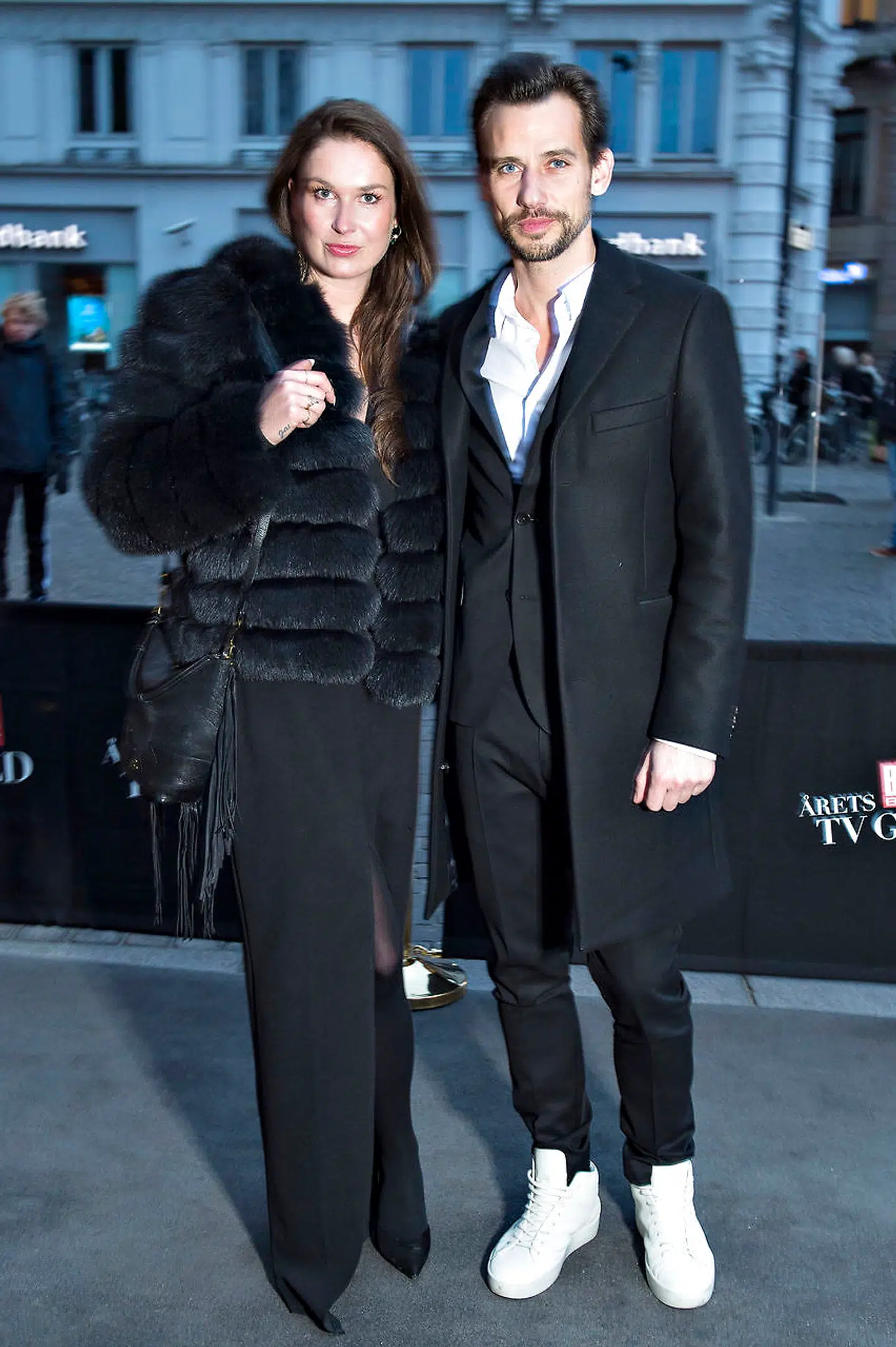 Christian Bitz og Lisette Bernhoft, som også havde to børn fra et tidligere forhold.