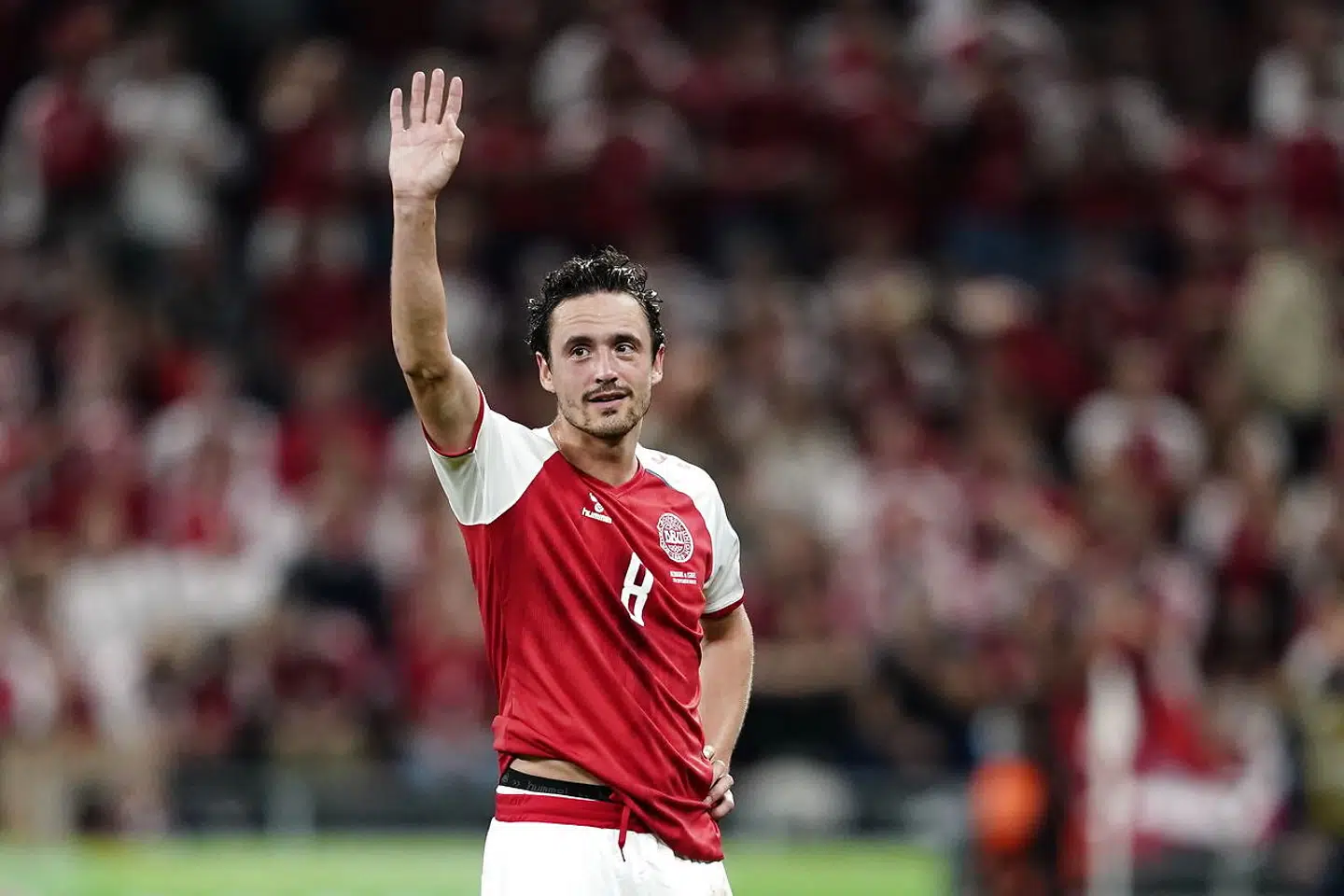 VM-kvalifikationskampen mellem Danmark og Israel, gruppe F, i Parken i København, tirsdag den 7. september 2021.