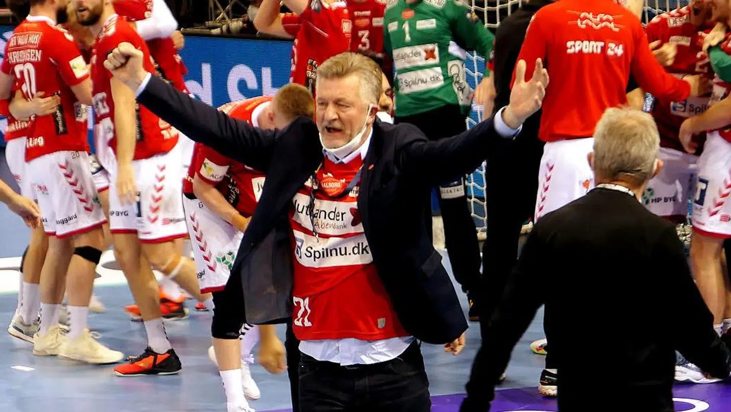 Direktør i Aalborg Håndbold jubler over sidste års Final 4-avancement. Fredag kunne han juble over udsigten til tusind ekstra pladser i Gigantium.